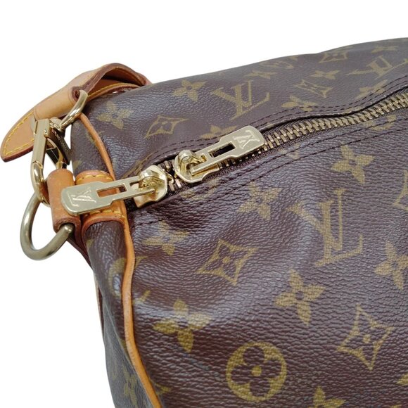 764730BJ (X6) Louis Vuitton Travel Bag Keepall 60 Brown Monogram - Picture 9 of 14